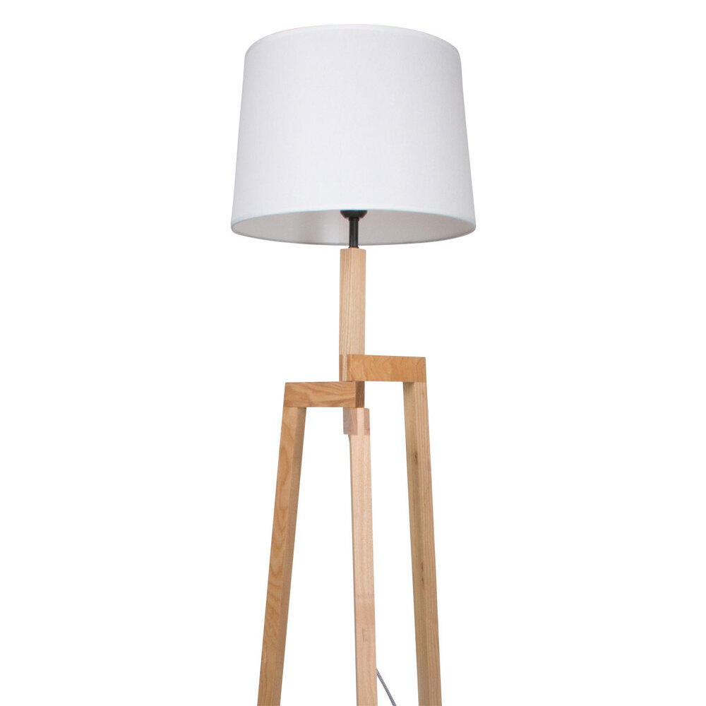 Mexlite Vloerlamp sabi 7661be berken Mexlite Vloerlamp sabi 7661be berken