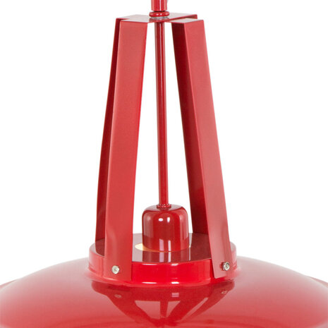 Mexlite Hanglamp eden 7704ro rood Mexlite Hanglamp eden 7704ro rood