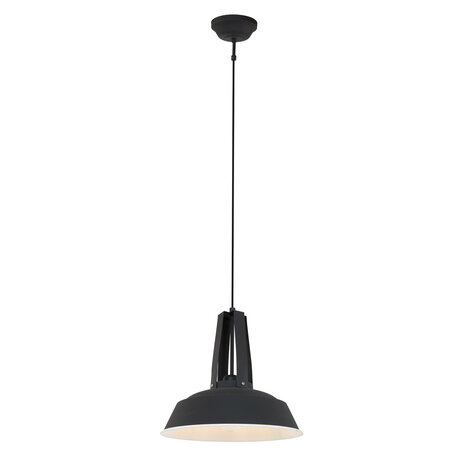 Mexlite Hanglamp eden 7704zw zwart Mexlite Hanglamp eden 7704zw zwart