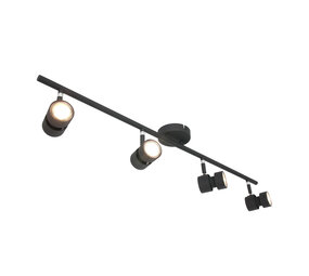Steinhauer Spot natasja LED 7904zw zwart Steinhauer Spot natasja LED 7904zw zwart