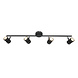 Steinhauer Spot natasja LED 7904zw zwart Steinhauer Spot natasja LED 7904zw zwart
