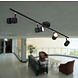 Steinhauer Spot natasja LED 7904zw zwart Steinhauer Spot natasja LED 7904zw zwart