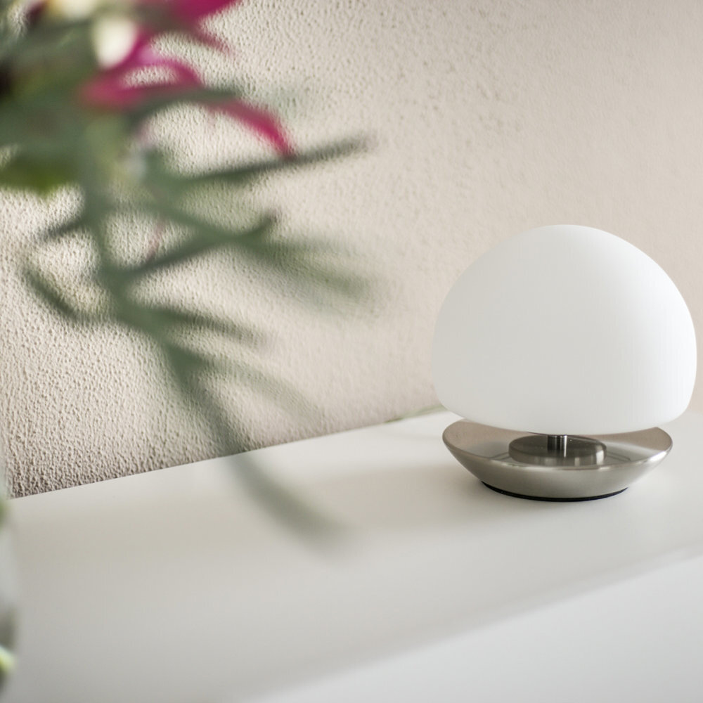 Steinhauer Tafellamp ancilla LED 7932st staal Steinhauer Tafellamp ancilla LED 7932st staal