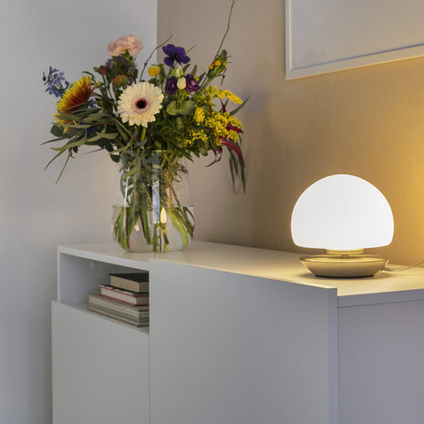 Steinhauer Tafellamp ancilla LED 7932st staal Steinhauer Tafellamp ancilla LED 7932st staal