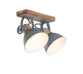 Mexlite Spot gearwood 7969gr grijs Mexlite Spot gearwood 7969gr grijs