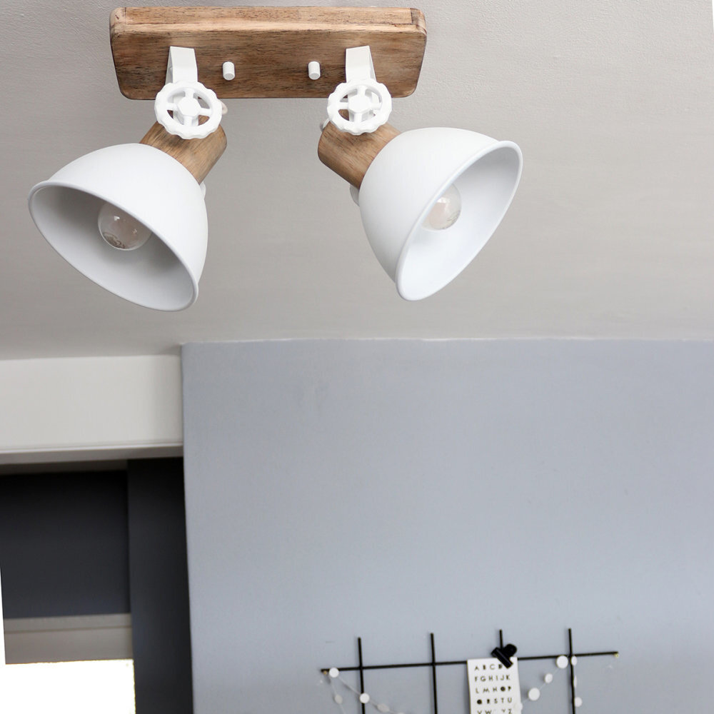 Mexlite Spot gearwood 7969w wit Mexlite Spot gearwood 7969w wit