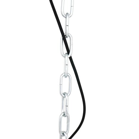 Steinhauer Hanglamp industrieel bikkel 7978zw zwart