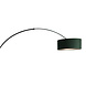 Steinhauer Vloerlamp Sparkled light 8127 zwart kap groene velours Steinhauer Vloerlamp Sparkled light 8127 zwart kap groene velours