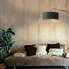 Steinhauer Wandlamp elegant classy 8130 zwart velours kap groen Steinhauer Wandlamp elegant classy 8130 zwart velours kap groen