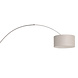 Steinhauer Wandlamp Sparkled light 8143st staal kap grijs linnen Steinhauer Wandlamp Sparkled light 8143st staal kap grijs linnen
