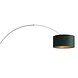 Steinhauer Wandlamp Sparkled light 8145st staal kap groen velours Steinhauer Wandlamp Sparkled light 8145st staal kap groen velours