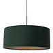 Steinhauer Hanglamp Sparkled light 8156 groen velours kap goud Steinhauer Hanglamp Sparkled light 8156 groen velours kap goud