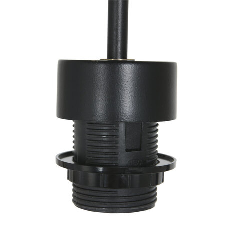 Steinhauer Hanglamp Sparkled light 8157 zilver velours kap goud Steinhauer Hanglamp Sparkled light 8157 zilver velours kap goud