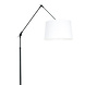 Steinhauer Vloerlamp prestige chic 8183zw zwart kap effen wit Steinhauer Vloerlamp prestige chic 8183zw zwart kap effen wit