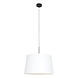 Steinhauer Hanglamp Sparkled light 8189 zwart kap effen wit Steinhauer Hanglamp Sparkled light 8189 zwart kap effen wit