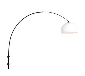 Steinhauer Wandlamp Sparkled light 8195zw zwart kap kunststof wit Steinhauer Wandlamp Sparkled light 8195zw zwart kap kunststof wit