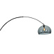 Steinhauer Wandlamp Sparkled light 8196zw zwart kap kunststof grijs Steinhauer Wandlamp Sparkled light 8196zw zwart kap kunststof grijs