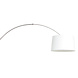 Steinhauer Wandlamp Sparkled light 8198st staal kap linnen wit Steinhauer Wandlamp Sparkled light 8198st staal kap linnen wit