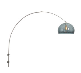 Steinhauer Wandlamp Sparkled light 8201st staal kap kunststof grijs