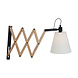 Mexlite Wandlamp liv 8852be berken Mexlite Wandlamp liv 8852be berken