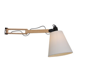 Mexlite Wandlamp dion 8853be berken Mexlite Wandlamp dion 8853be berken