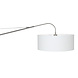 Steinhauer Wandlamp elegant classy 9328 staal kap wit linnen grof Steinhauer Wandlamp elegant classy 9328 staal kap wit linnen grof