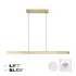 Hanglamp e-Lift + e-Slide L 120-200 cm mat goud Hanglamp e-Lift + e-Slide L 120-200 cm mat goud