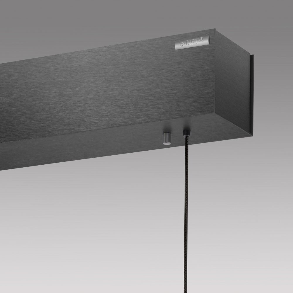 Neuhaus PURE Hanglamp e-Lift L 120 cm donker grijs Neuhaus PURE Hanglamp e-Lift L 120 cm donker grijs