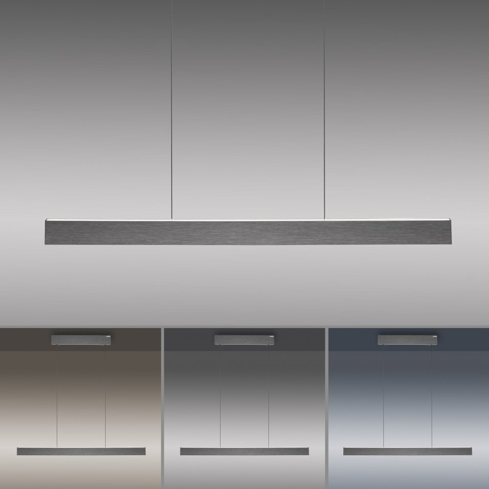 Neuhaus PURE Hanglamp e-Lift L 120 cm donker grijs Neuhaus PURE Hanglamp e-Lift L 120 cm donker grijs