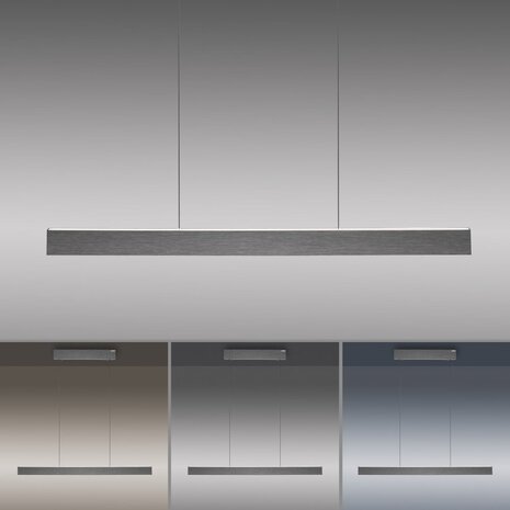 Neuhaus PURE Hanglamp e-Lift L 120 cm donker grijs Neuhaus PURE Hanglamp e-Lift L 120 cm donker grijs