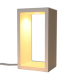 Artdelight Tafellamp Corridor H 18 cm B 10 cm wit Artdelight Tafellamp Corridor H 18 cm B 10 cm wit