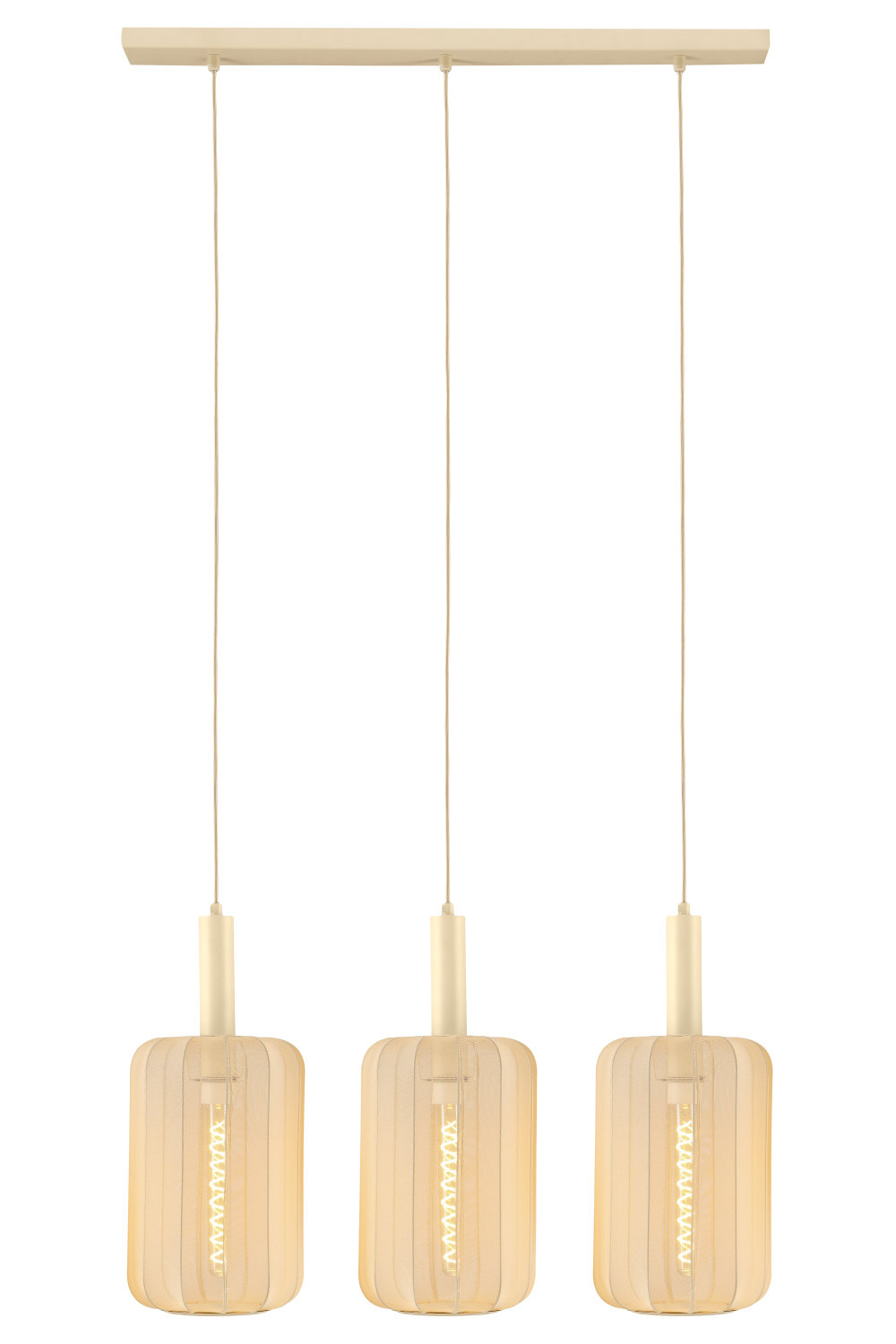 CORINA - Hanglamp - 3xE27 - Beige