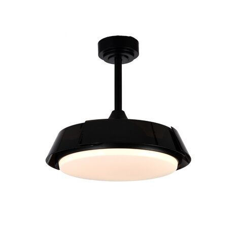 CristalRecord Plafondventilator Batan WIFI Ø 107 cm zwart