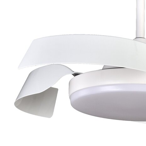 CristalRecord Plafondventilator Batan WIFI Ø 107 cm wit