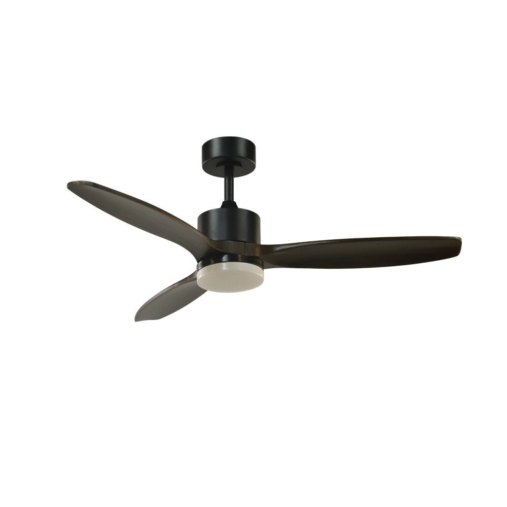 CristalRecord Plafondventilator Terre Ø 107 cm hout zwart CristalRecord Plafondventilator Terre Ø 107 cm hout zwart