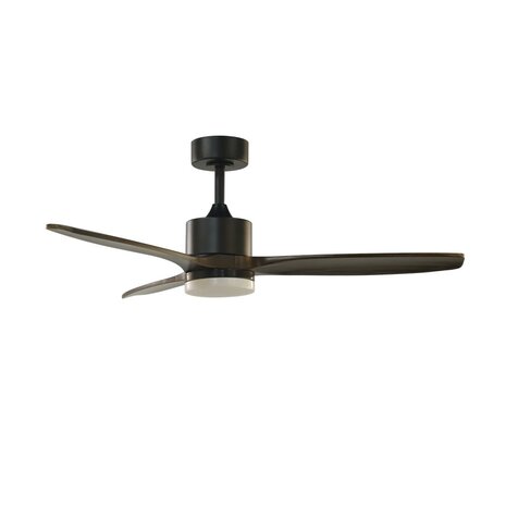 CristalRecord Plafondventilator Terre Ø 107 cm hout zwart CristalRecord Plafondventilator Terre Ø 107 cm hout zwart