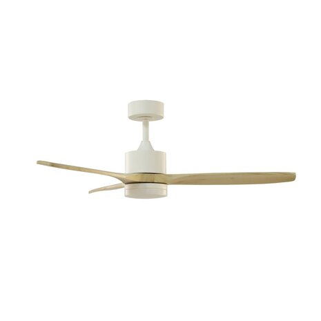 CristalRecord Plafondventilator Terre Ø 107 cm hout wit CristalRecord Plafondventilator Terre Ø 107 cm hout wit