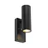 Buitenlamp Sense incl. LED 2 lichts dag nacht sensor zwart Buitenlamp Sense incl. LED 2 lichts dag nacht sensor zwart