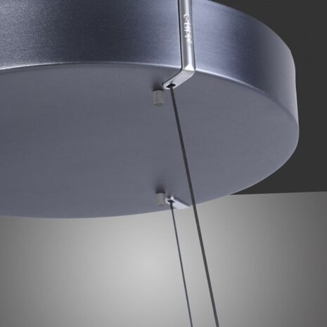 Neuhaus PURE Hanglamp E-Clipse e-Lift Ø 70 cm donker grijs Neuhaus PURE Hanglamp E-Clipse e-Lift Ø 70 cm donker grijs