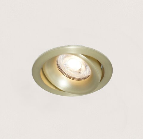 Artdelight Inbouwspot Alice Ø 9 cm GU10 mat goud Artdelight Inbouwspot Alice Ø 9 cm GU10 mat goud