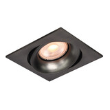 Artdelight Inbouwspot Alice vierkant 9 cm GU10 metallic brons