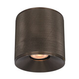 Artdelight Plafondlamp Costa Ø 10,5 cm GU10 metallic brons