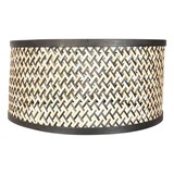 Steinhauer Lampenkap Bamboe Ø 40 cm E27 zwart beige Steinhauer Lampenkap Bamboe Ø 40 cm E27 zwart beige