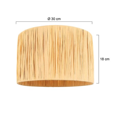 Steinhauer Lampenkap Zeegras Ø 30 cm E27 beige Steinhauer Lampenkap Zeegras Ø 30 cm E27 beige