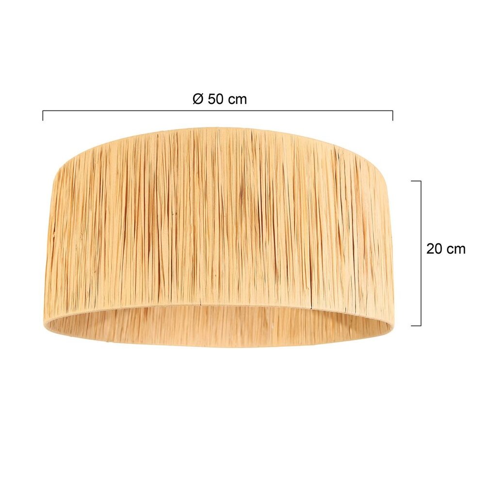 Steinhauer Lampenkap Zeegras Ø 50 cm E27 beige Steinhauer Lampenkap Zeegras Ø 50 cm E27 beige