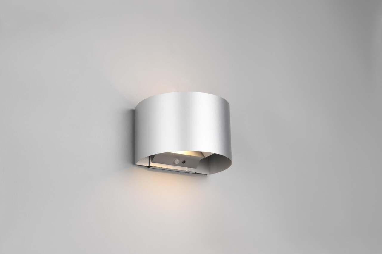 Trio Leuchten Wandlamp Talent 16x10 cm oplaadbaar grijs Trio Leuchten Wandlamp Talent 16x10 cm oplaadbaar grijs