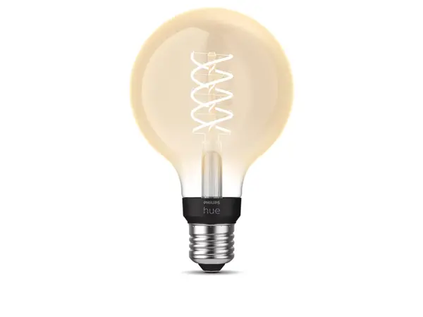 Philips HUE Lichtbron E27 Filament G93 White Philips HUE Lichtbron E27 Filament G93 White