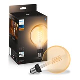 Philips HUE Lichtbron E27 Filament G93 White Philips HUE Lichtbron E27 Filament G93 White