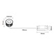 Tronix LED Module Ø 50mm 5 Watt 550 Lumen zwart