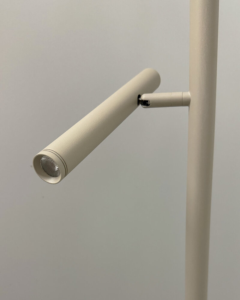 Freelight Vloerlamp Luogo 2 lichts H 150 cm beige